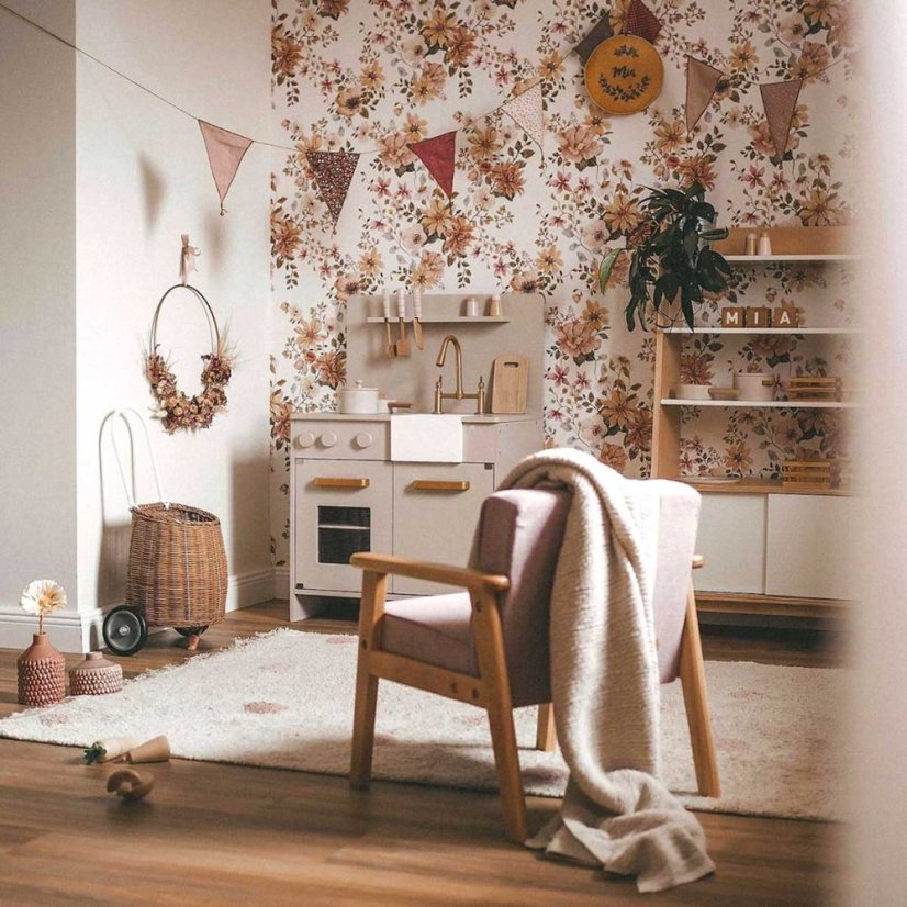 Tapeta anglická zahrada 280x50 cm