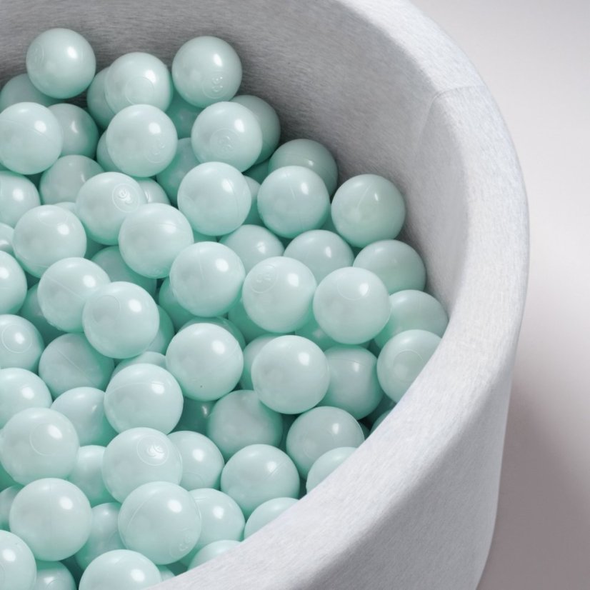 Samostatné loptičky 50 ks - perleťová mäta