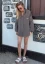 Dámská mušelínová košile hnědá pruhovaná – nadčasový oversized styl
