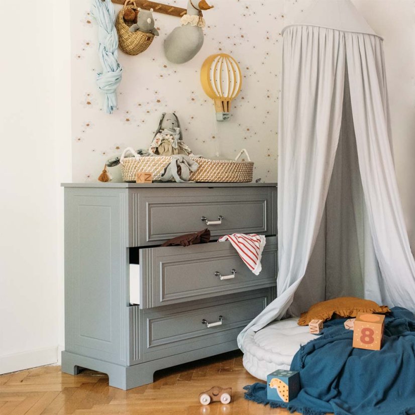 Tapeta biele kvety 280×50 cm