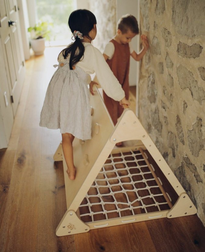 Montessori Piklerový trojitý veľký lezecký trojuholník