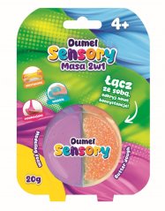 Senzorické hmoty 2v1 | Máslové těsto a modelovací pěna