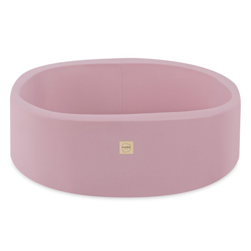 Suchý bazén pro děti 90 x 30 cm + 200 míčků - růžová