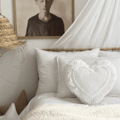 Baldachýn Boho biela 50cm
