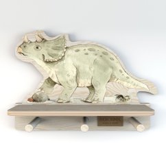 Polička do dětského pokoje dino