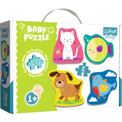 Moje první puzzle Zvířátka | První puzzle pro děti od 1 roku