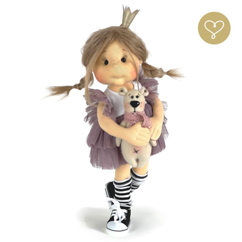 Bábika Adela 40 cm - Varianty bábik: Varianta 1