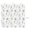 Tapeta morskej panny biela 280x100 cm