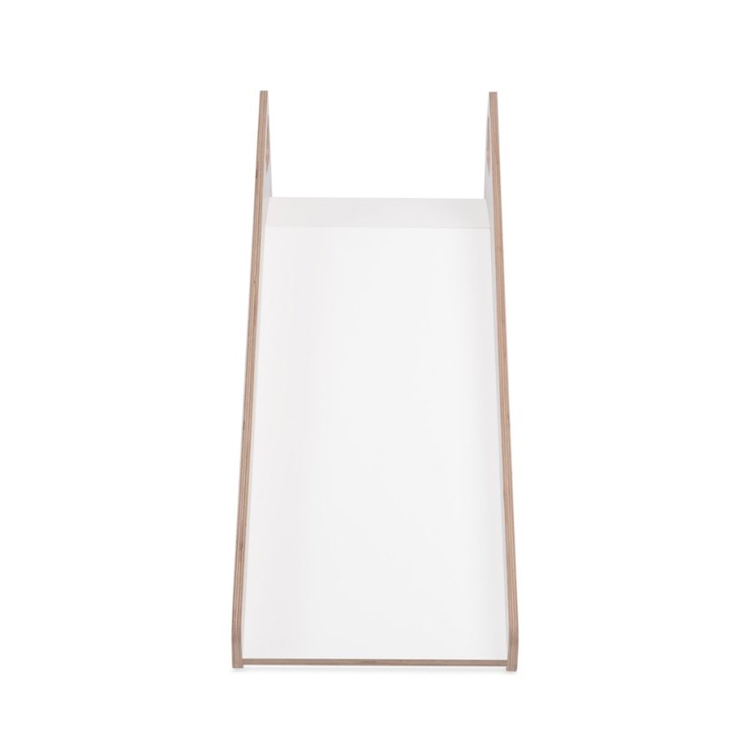 Drevená šmýkačka Baby biela