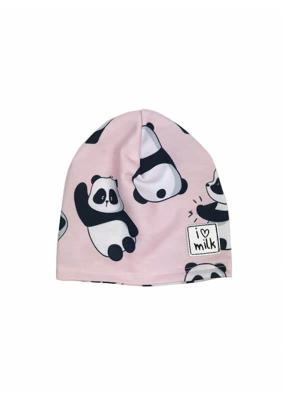 Detská čiapka panda - Veľkosť oblečenia: 86/92 (12-24M)
