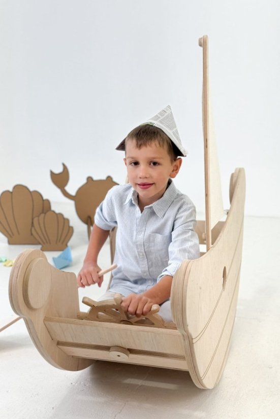 Loď k montessori hojdačke malá