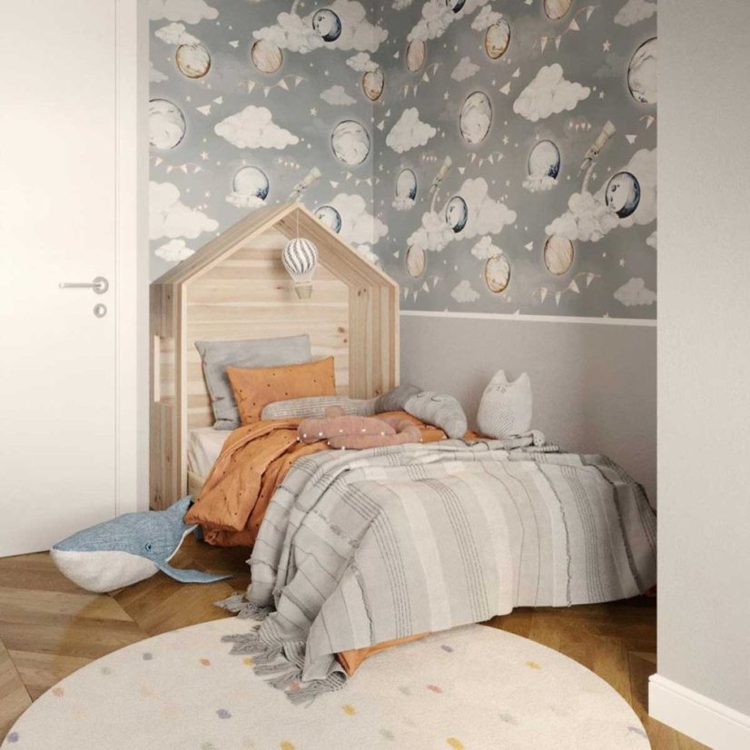 Tapeta magické planety 280x100 cm