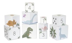 Stohovací kostky Dino