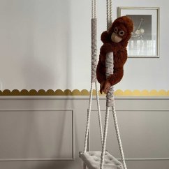 Samolepka do dětského pokoje zlaté kruhy průměr 9cm