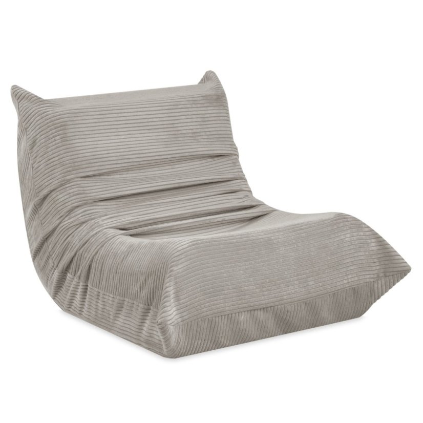 Dětské ergonomické křeslo MOONI – béžová, prémiový manšestr