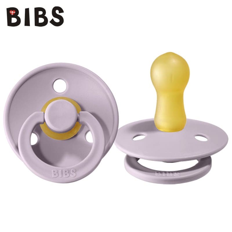 BIBS Cumlík Lilac M – prírodný kaučuk pre bábätká (6–12 mes.)