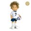 Bábika futbalista David 40 cm