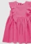 Dětské šaty z mušelínu růžová - Velikost oblečení: 86/92 (12-24M)