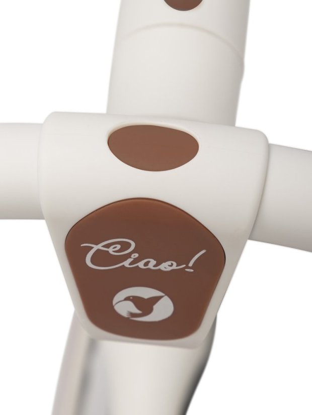 Detský balančný bicykel CIAO MILKY WHITE
