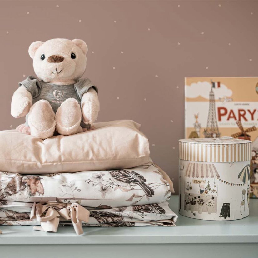 Tapeta jednoduché drobné skvrnky světle hnědá 280×50 cm