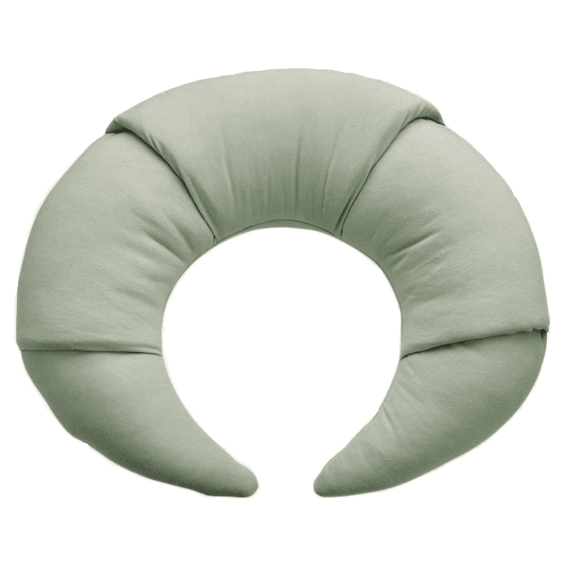 Vankúš croissant zelená 55cm