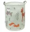 Úložný koš na hračky lesní přátelé ø 40 cm