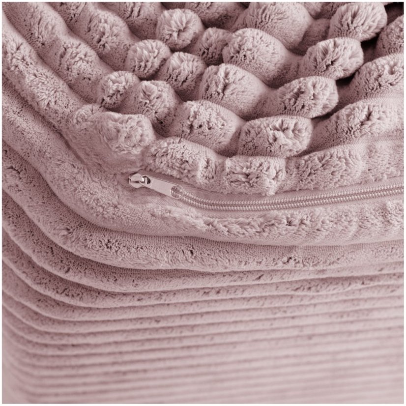 Dětské ergonomické křeslo MOONI – světle růžová Lamell, prémiový manšestr