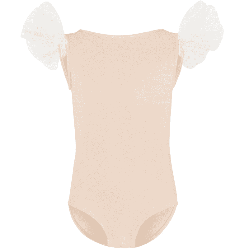 Detské body Ballerina béžová - Veľkosť oblečenia: 122/128 (6-8r)