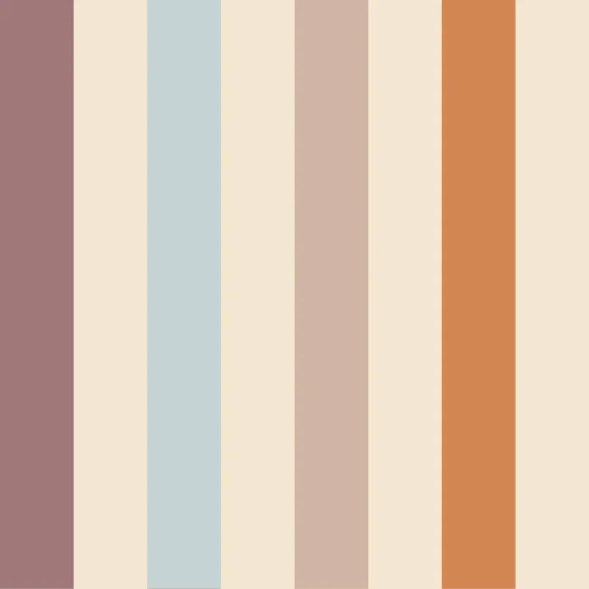 Tapeta Béžové pruhy v teplých tónoch 280×50 cm