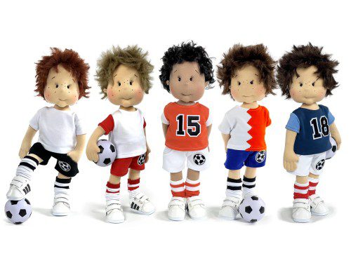 Bábika futbalista David 40 cm
