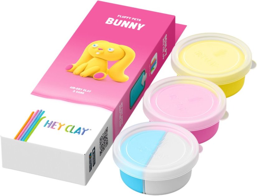 Hey Clay zajíček – Vytvořte si roztomilou figurku