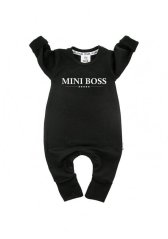 Detský overal s dlhým rukávom „mini boss“