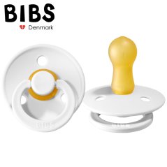 BIBS Cumlík Biela S – prírodný kaučuk pre novorodencov (0m+)