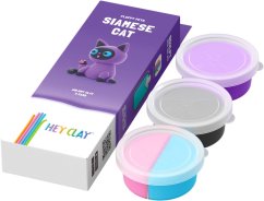 Hey Clay Siamská kočka – Vytvořte si roztomilou figurku