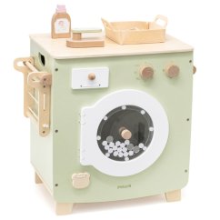 Drevená práčka PolarB – práčka, sušička a žehliaca doska v jednom