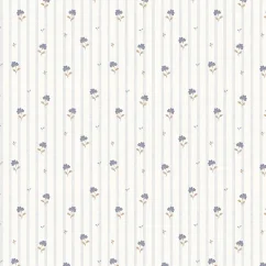 Tapeta jemná retro kvetinová 280 x 50