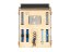 Montessori Activity board domček pre chlapcov