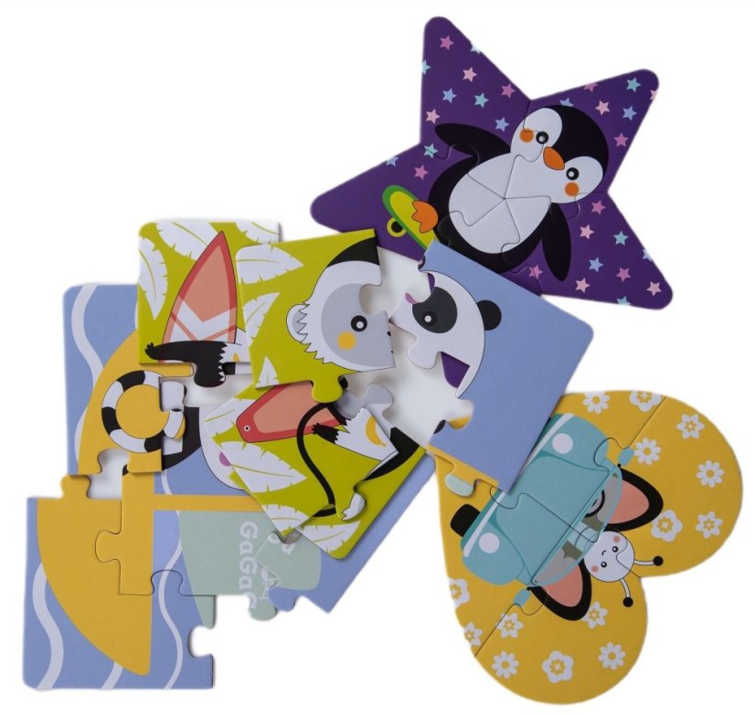 Puzzle pro děti | 9 skládaček