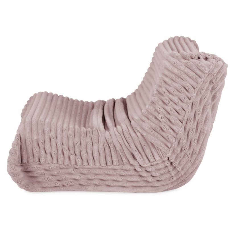 Dětské ergonomické křeslo MOONI – světle růžová Lamell, prémiový manšestr