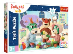 Puzzle Dobrú noc, Treflíci – Hry pred spaním MAXI, 24 dielikov