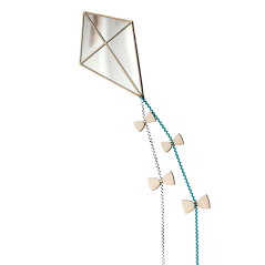 Zrkadlo Šarkan do detskej izby – akrylové zrkadlo z dreva 32x21 cm