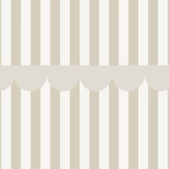 Tapeta rustikální béžová bílá 280x50 cm