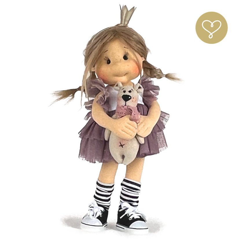 Bábika Adela 40 cm - Varianty bábik: Varianta 1