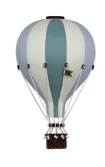 Dekoračný balón zelená/modrá