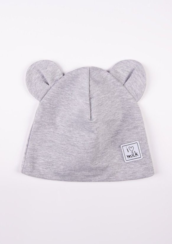 Dětská čepice šedá - Velikost oblečení: 98/104 (24-36M)