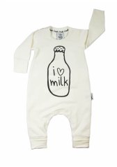 Detský overal "i love milk"