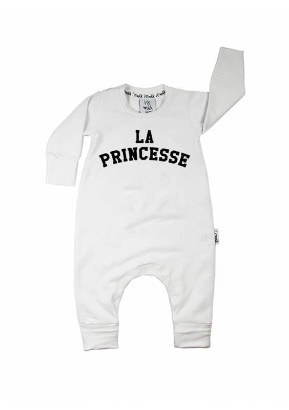 Detský overal s dlhým rukávom "la princesse" - Veľkosť oblečenia: 98/104 (24-36M)