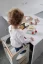 Montessori učiaca detská veža stredná biela