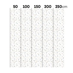 Tapeta terazzo bílá 280x50cm