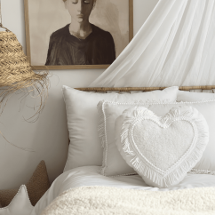 Baldachýn Boho bílá 50cm